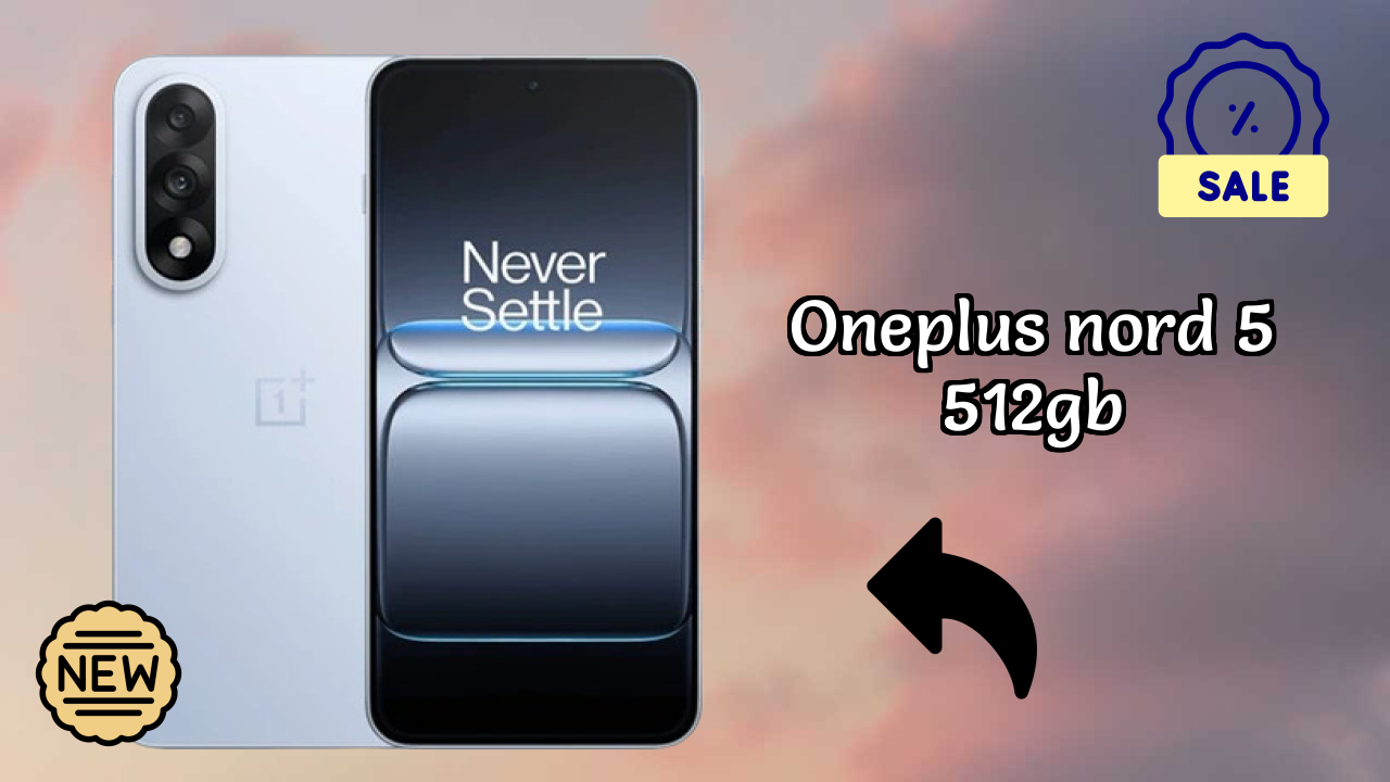 OnePlus Nord 5 512GB Display Quality: 6.83 Inches (17.35 Cm) Screen