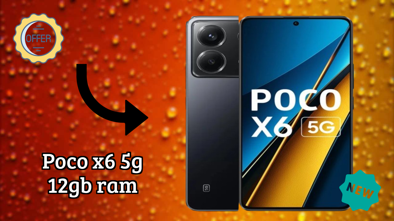 POCO X6 5G 12GB RAM Performance: 12 GB RAM Gaming Test