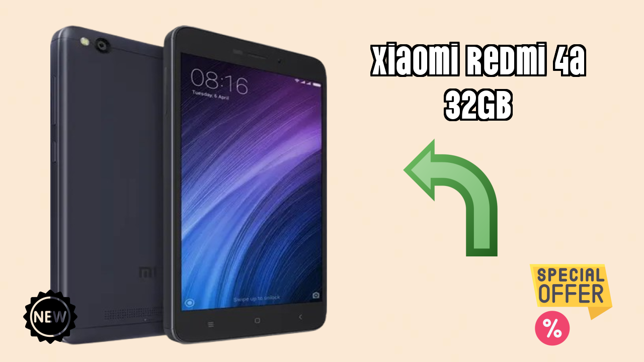 Xiaomi Redmi 4A 32GB at ₹6,499 - Complete Specifications